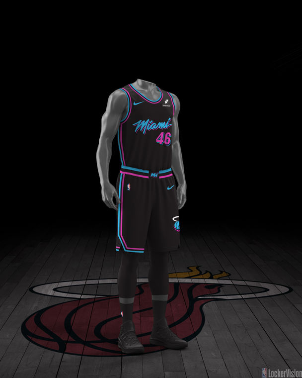 NBA LockerVision - Miami Heat - City Edition Edition - Story Guide